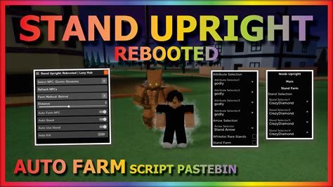Stand Upright Rebooted Codes Roblox February 2023. . Project upright stand farm script